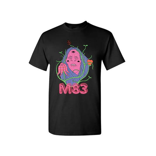 black m83 t-shirt